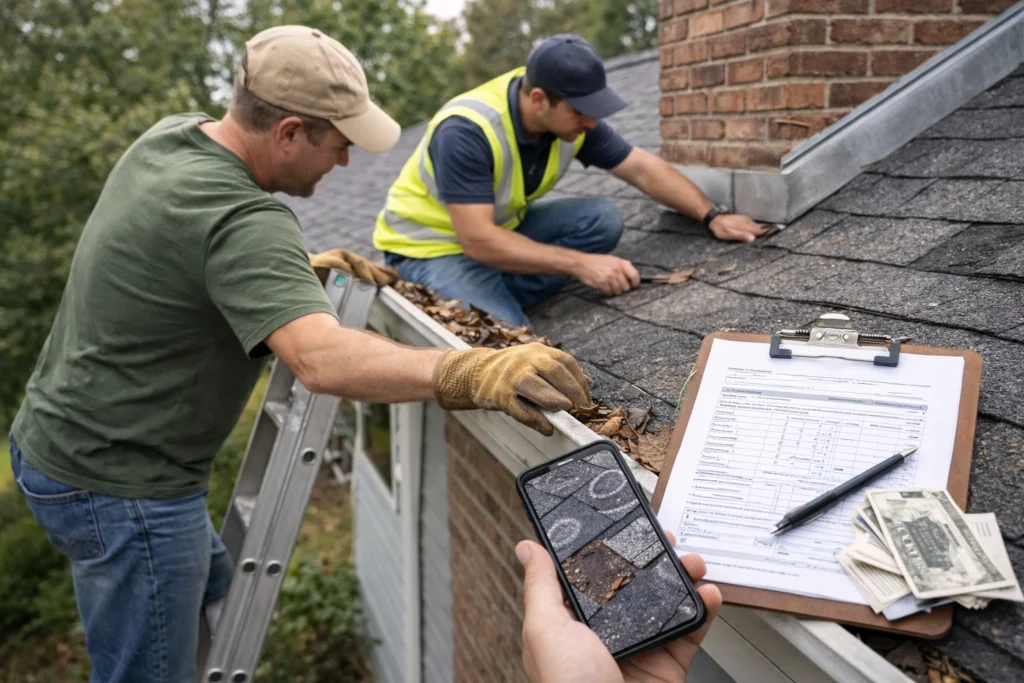 Prevent roof claim denials: maintain, file fast, review policy, inspect.